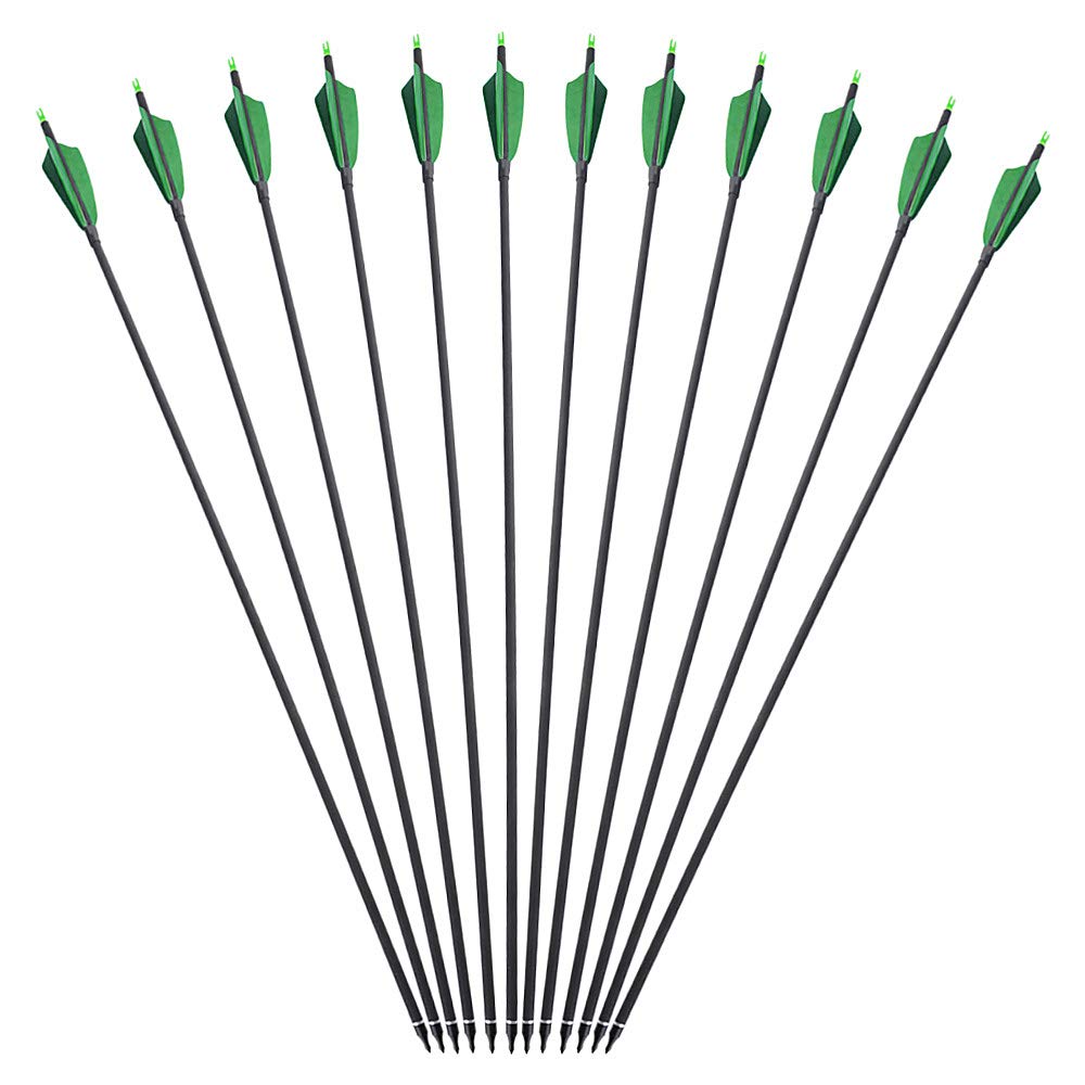 Amazon.co.jp: SHARROW アーチェリー 矢 30インチ 500スパイン