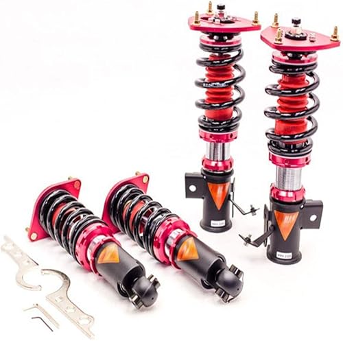 MMX2220-A MAXX - Kit de bajada de bobinas MAXX, totalmente ajustable, altura de conducción, 40 ajustes de amortiguación, compatible con Scion FR-S