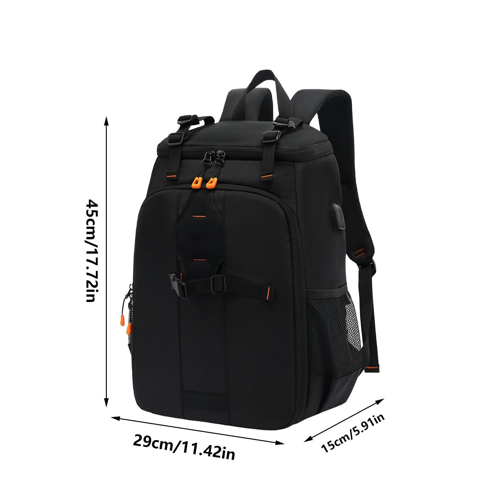 Mochila para Cámaras de Fotógrafos Mochila Impermeable Grande para Cámara | Estuche de Transporte para Fotógrafos para Mujer Viajes Fotografía Senderismo Drone Trabajo Escuela Ordenador