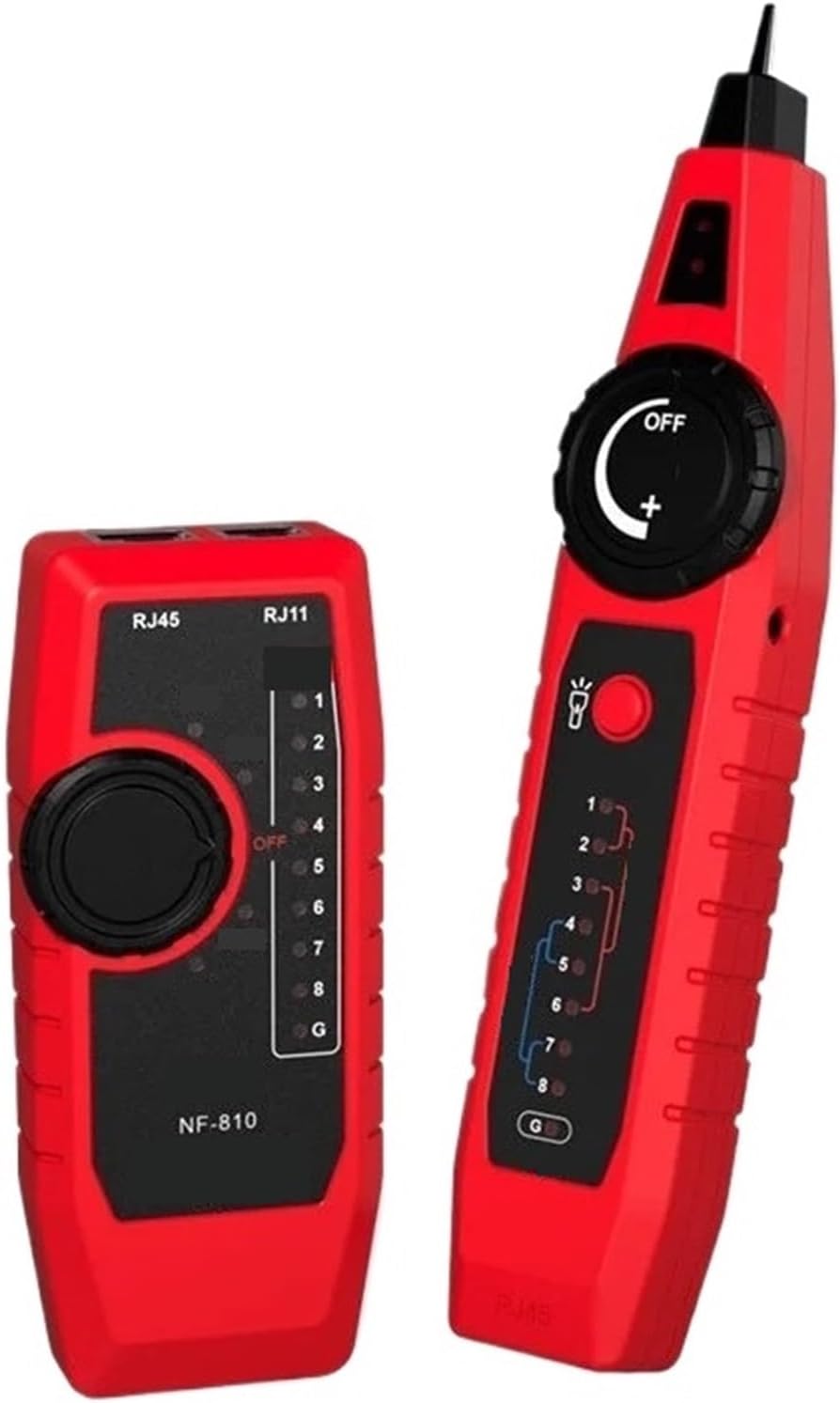 NF-810 Tracker Cable POE Tester Wire Checker Test Telephone/Network Toner Network Tool Lightweight Portable