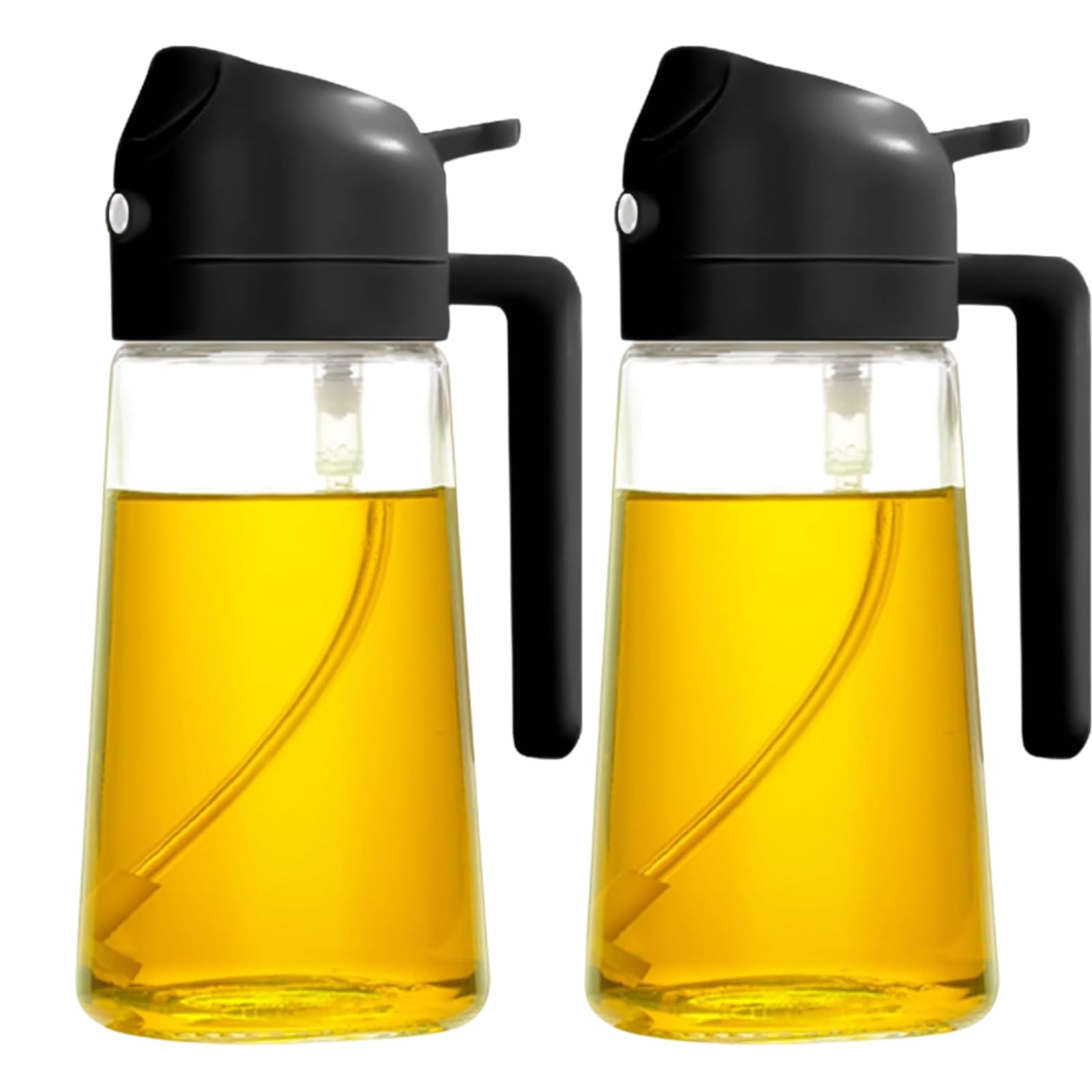 Pulvérisateur d'huile d'olive étanche avec flacon verseur anti-goutte intégré