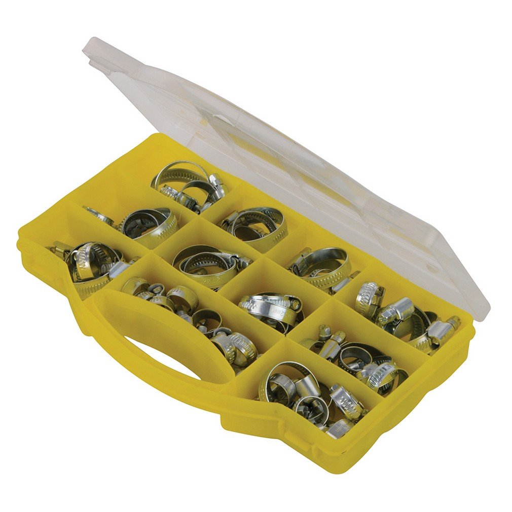 Silverline 273218 Schlauchschellen-Sortiment 60-teilig