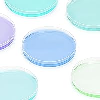 Vista 4 de Bekith Petri Dishes with Lids, 50 Pack 90mm Dia x 15mm Deep Plastic Sterile Container, 50 Pack Plastic Transfer Pipettes(3ml)