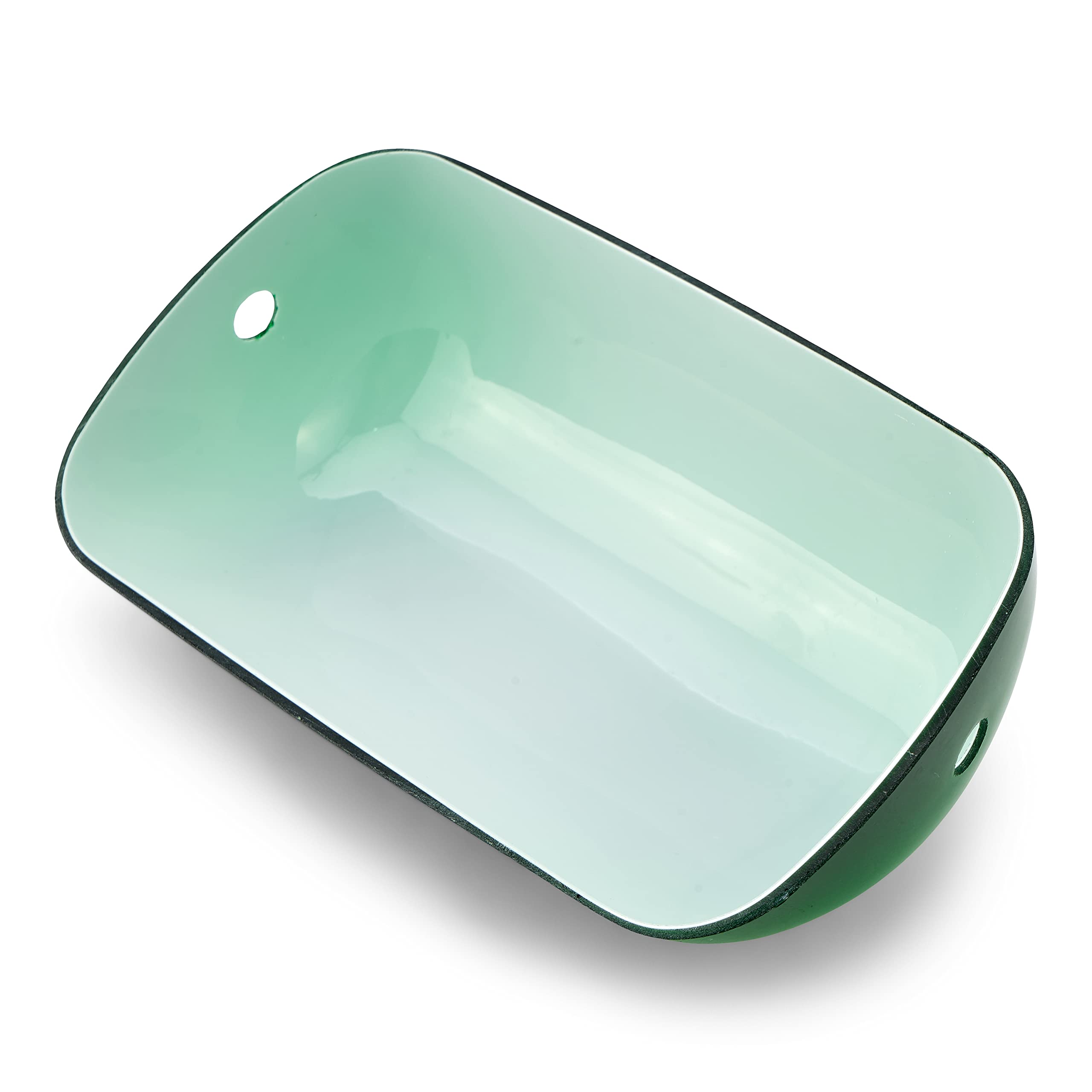 NKlaus replacement glass cover for banker lamps green 22.5x7x13cm Genuine replacement glass cover 11694 - Image 2