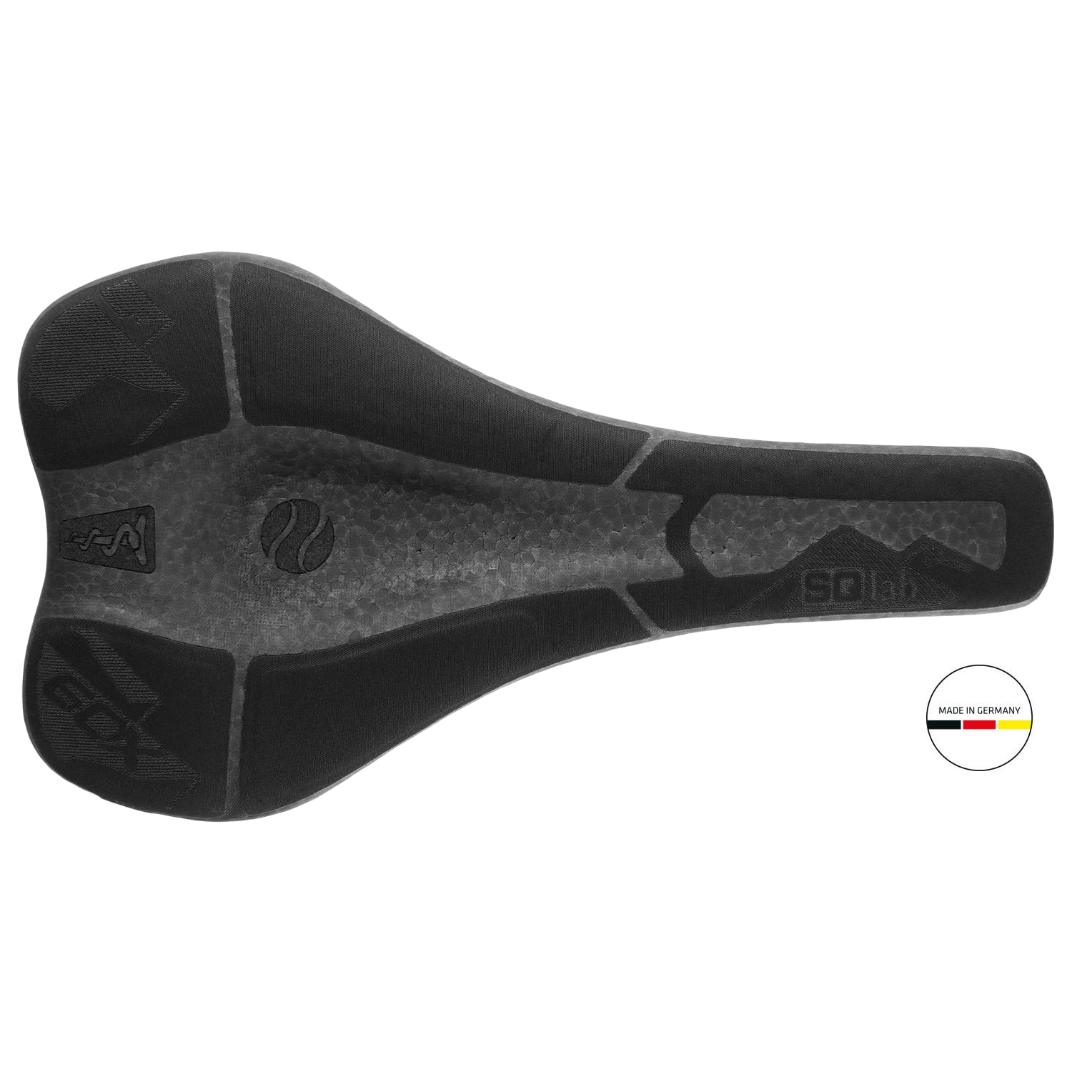 SQlab 6ox Infinergy Ergowave Active 2.1, Sella di Bicicletta MTB Gravity & E-Performance Unisex Adulto