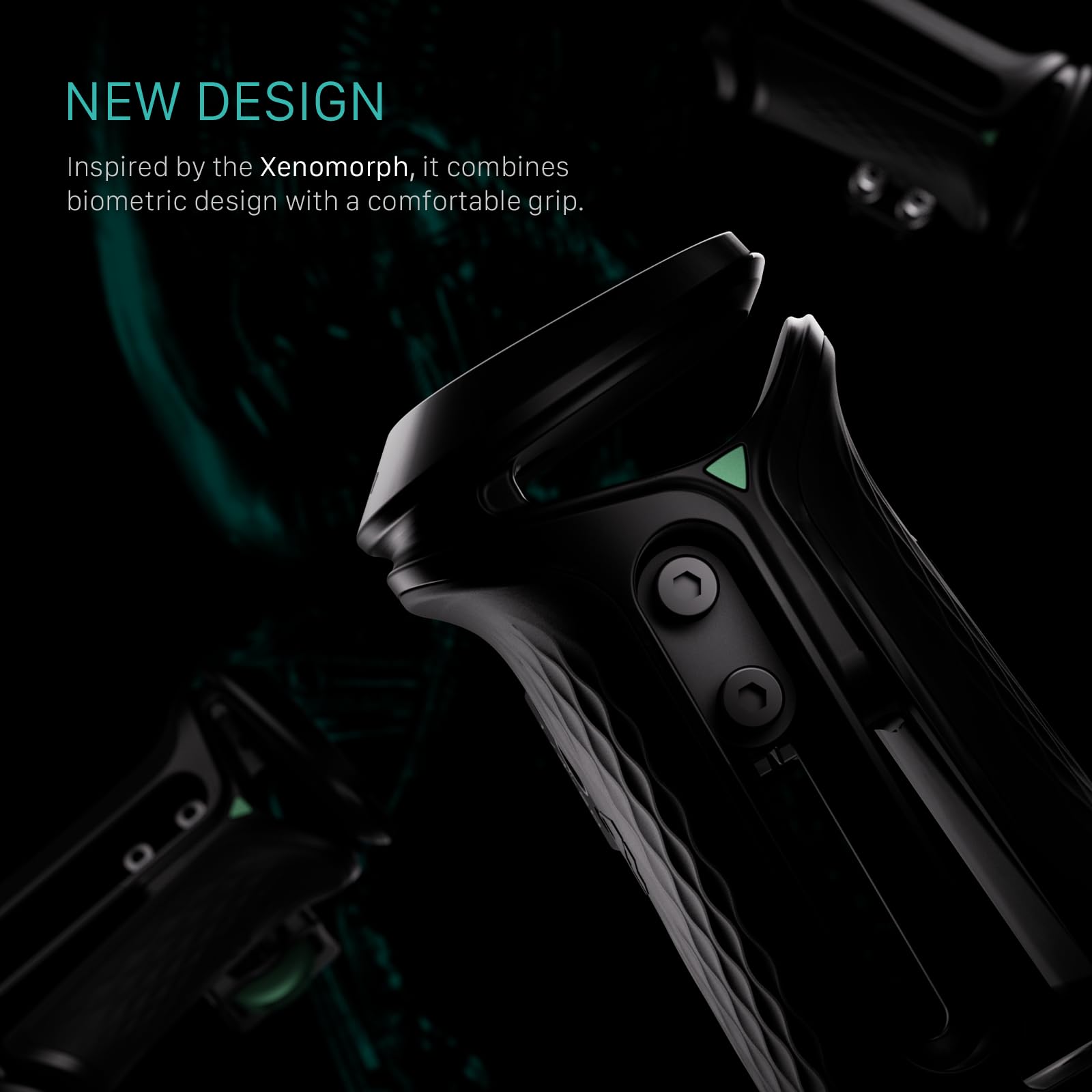 Tilta Xeno TA-XSH4-B - Maniglia laterale con doppie viti da 1/4"-20, impugnatura laterale ergonomica per fotocamere DSLR/Mirorrless e monitor Rigs - Nero
