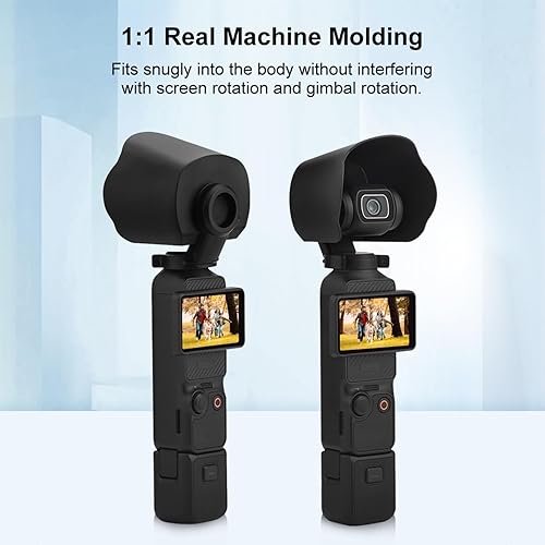 Miniatura 4 de Parasol para lente de cámara DJI Osmo Pocket 3, PULUZ Parasol cubierta protectora para DJI Osmo Pocket 3 Accesorios