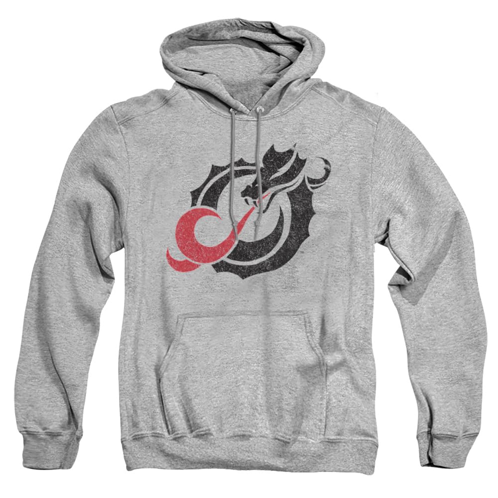 LOGOVISION Official Collegiate Distressed Primary Logo Adult Pullover Hoodie Collection — view 380