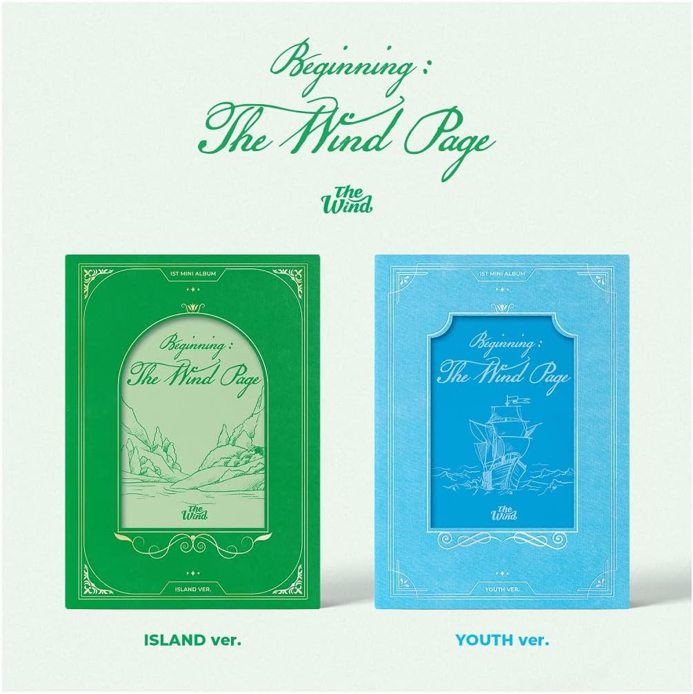 The Wind - 1st Mini Album Beginning : The Wind Page CD (Island ver.)