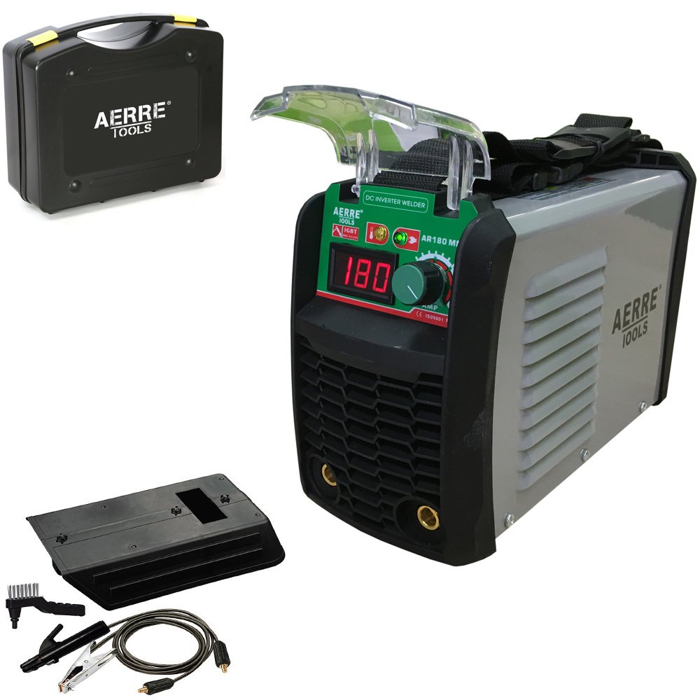 Soldadora inverter de electrodo 180A MMA TIG con kit de acce