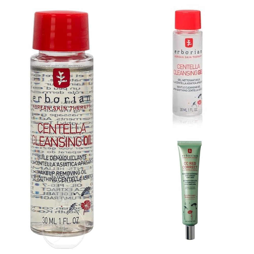 Erborian - Centella cleansing oil - Centella asiatica Gesichtsreinigungsöl 30 ml - Alle Hauttypen - Koreanische Kosmetikpflege