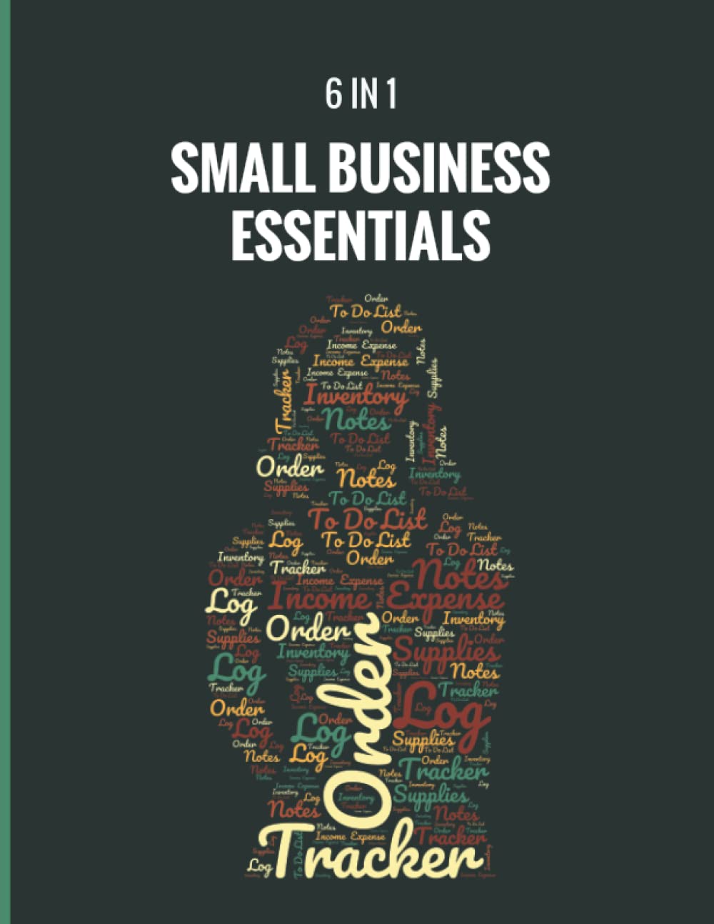6 In 1, Small Business Essentials: Order Tracker, Inventory Log, Income, and Expense Tracker, To-Do Checklist, Suppliers Log, and Notes for Small Business, Women Entrepreneur