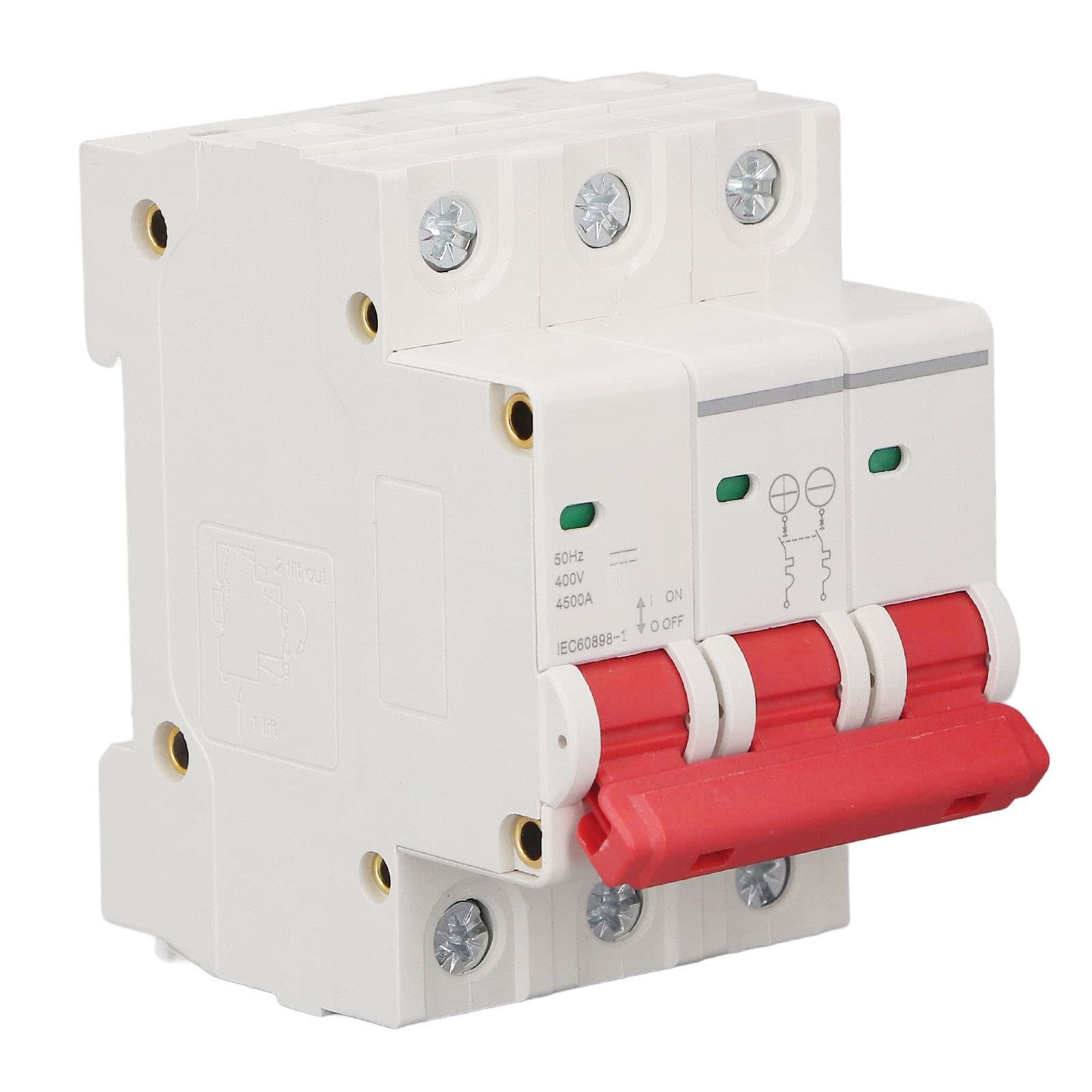 Arrester 4500A Breaking Capacity Surge Protection Device Flame Retardant 400V Good Onoff Effect(3P)