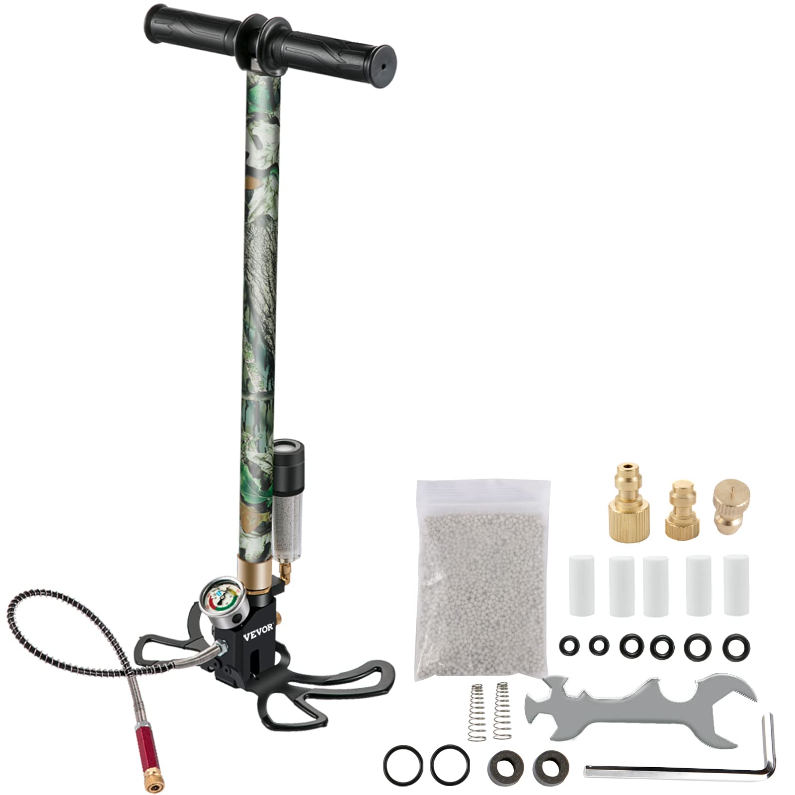Buy VEVOR PCP Air Pump, 3 Stage PCP Hand Pump, 3000psi High Pressure