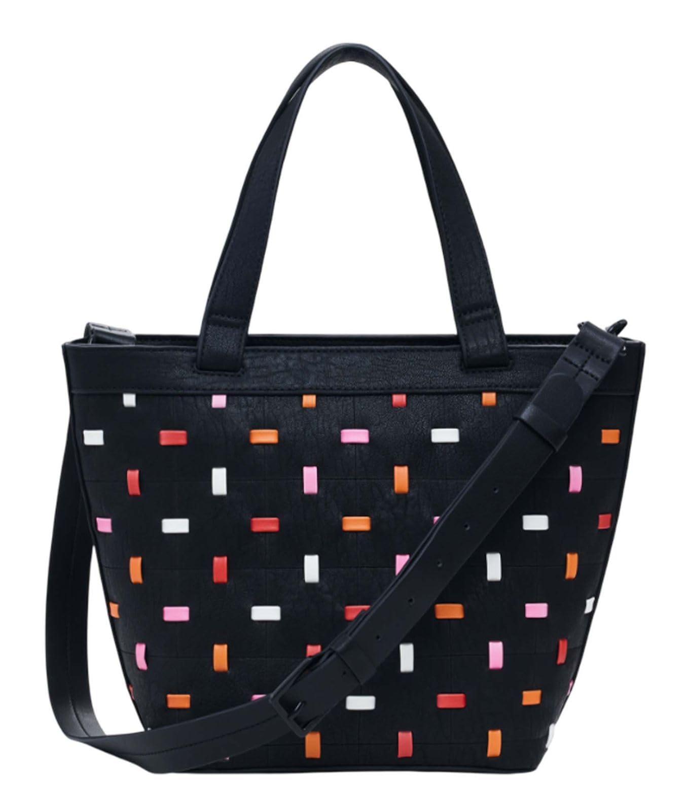 Desigual handbag shoulder bag Fantasia Valdivia Shopping Bag Black