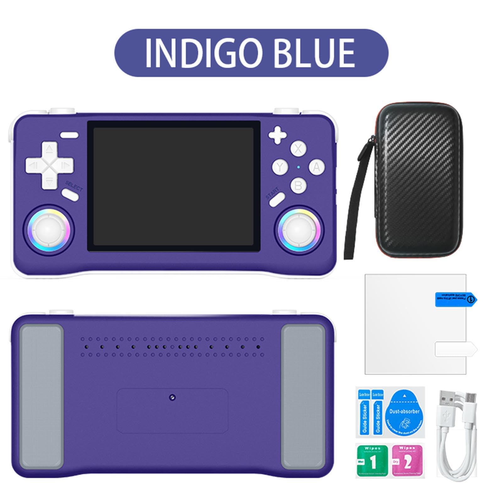 Luocute Retro Electronic Game Machine, 3,5 -calowy Ekran HD, RK3326 64BT A35, 6 -godzinny Bateria, 16 Emulatorów, Konsola Przenośna (128GB)