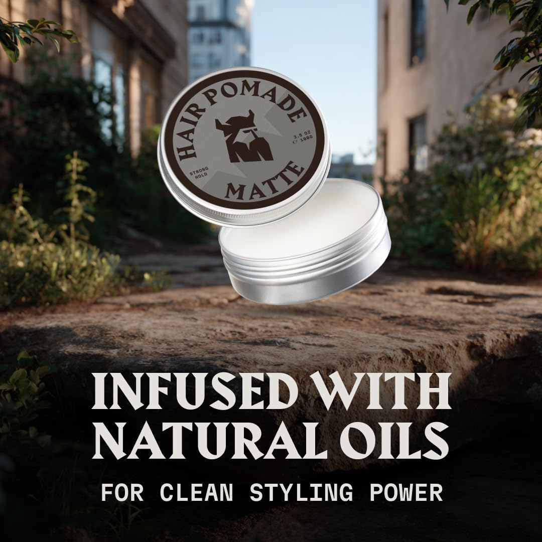 Striking Viking Sea Salt Spray & Matte Hair Pomade for Men