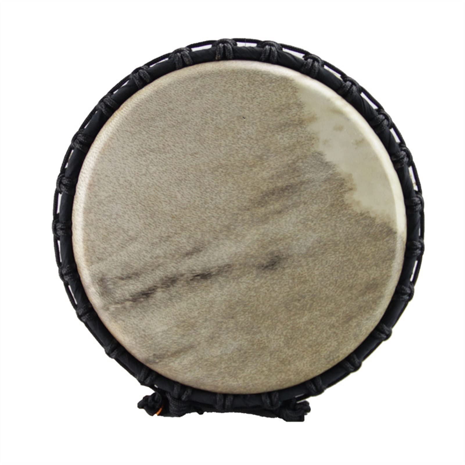 FLFL Tamburo Djembe Tamburo per Batterista Djembe in Pelle di Capra Intagliato A 12 Pollici da 10 Pollici A 12 Pollici per Bambini Adulti Principianti
