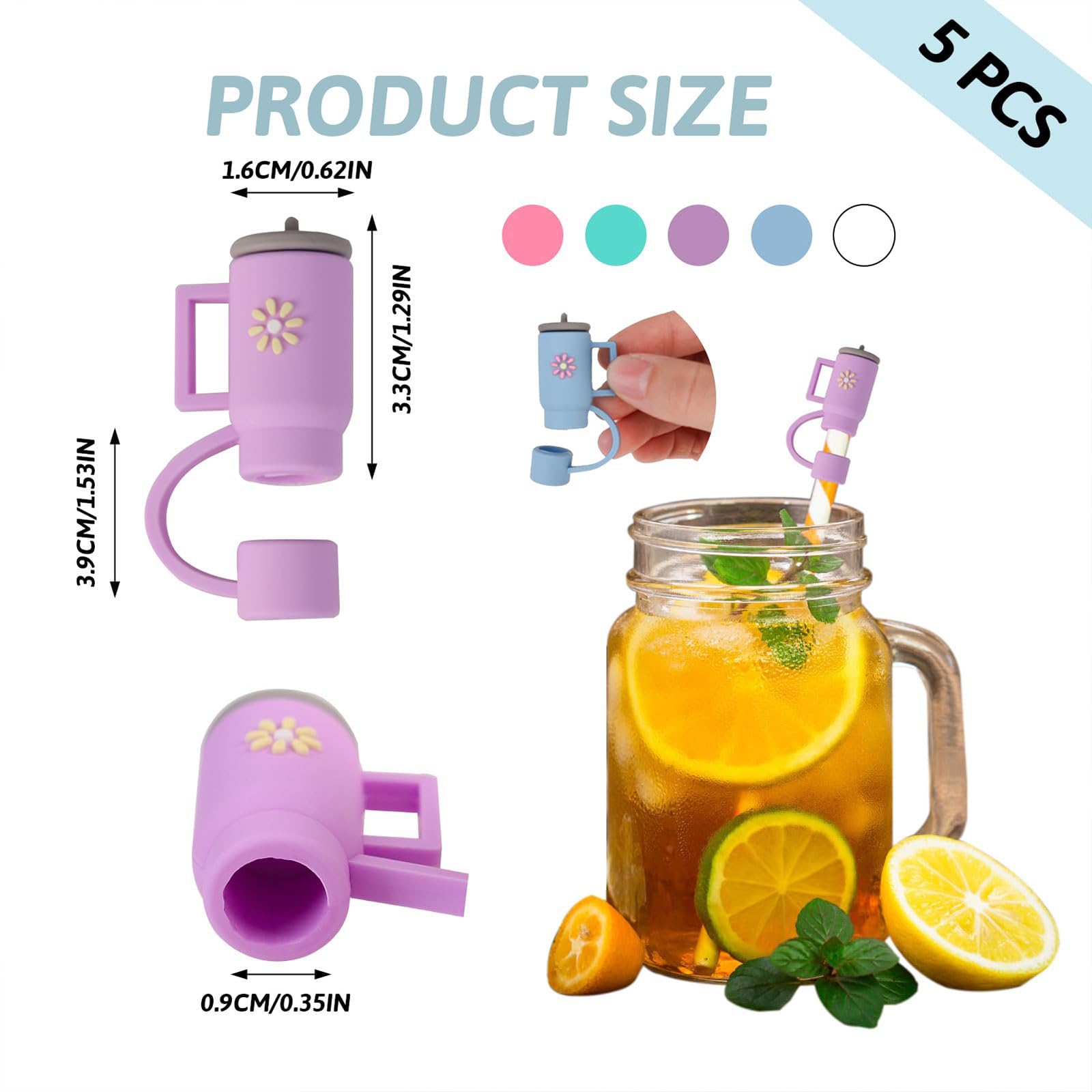 Paille Reutilisable,Paille Silicone,Pailles Réutilisables Enfant