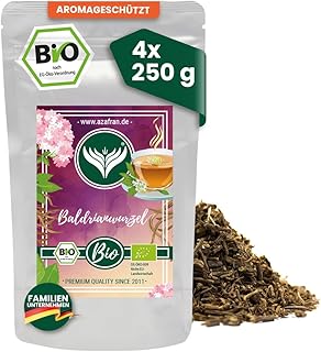 Azafran BIO Baldrianwurzel getrocknet und gerebelt - 1kg