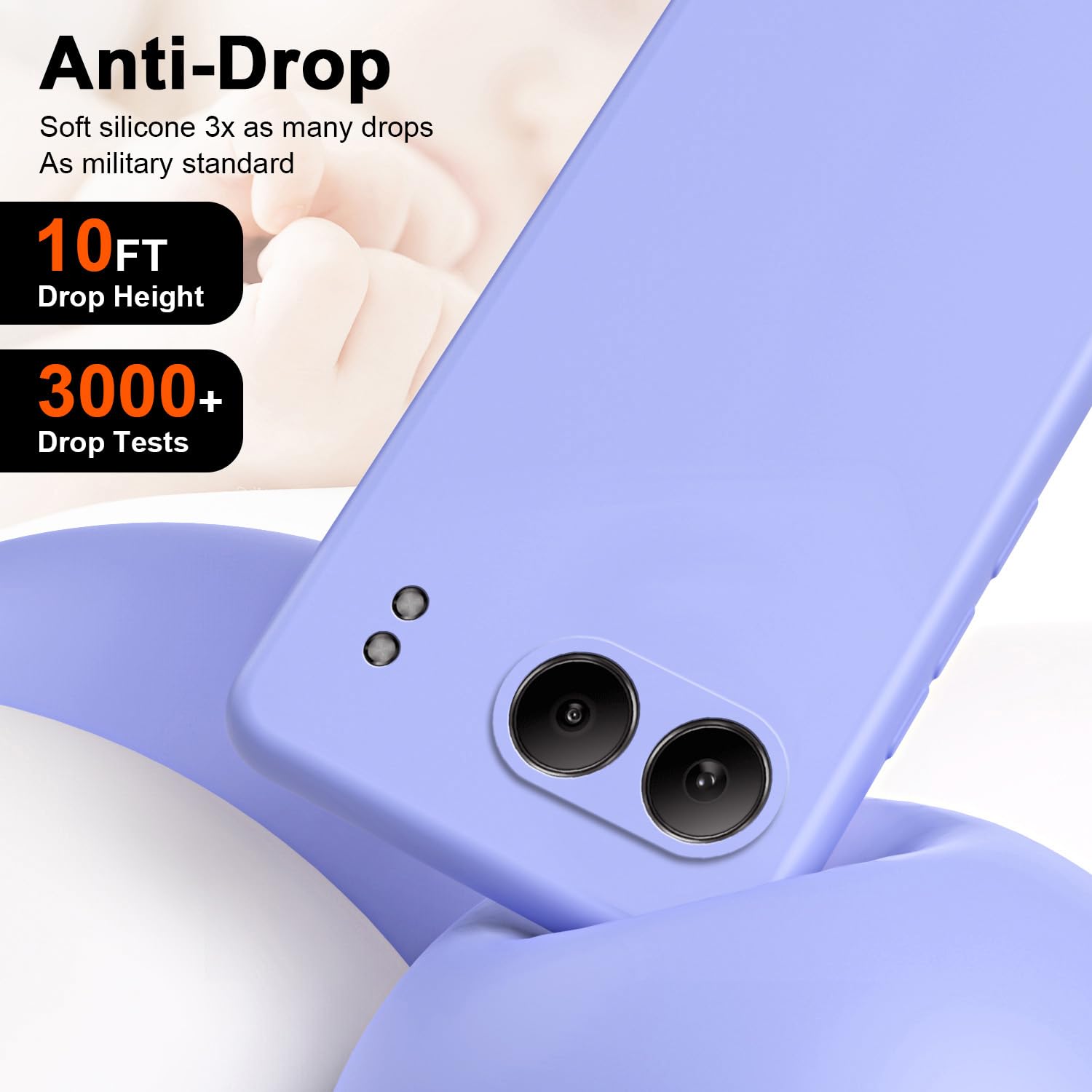 XINYEXIN Liquid Silicone Case for OnePlus Nord 4 5G with Microfiber Lining Flexible Ultra Slim Fit Thin Back Cover Shockproof Protective Phone Case - Image 3