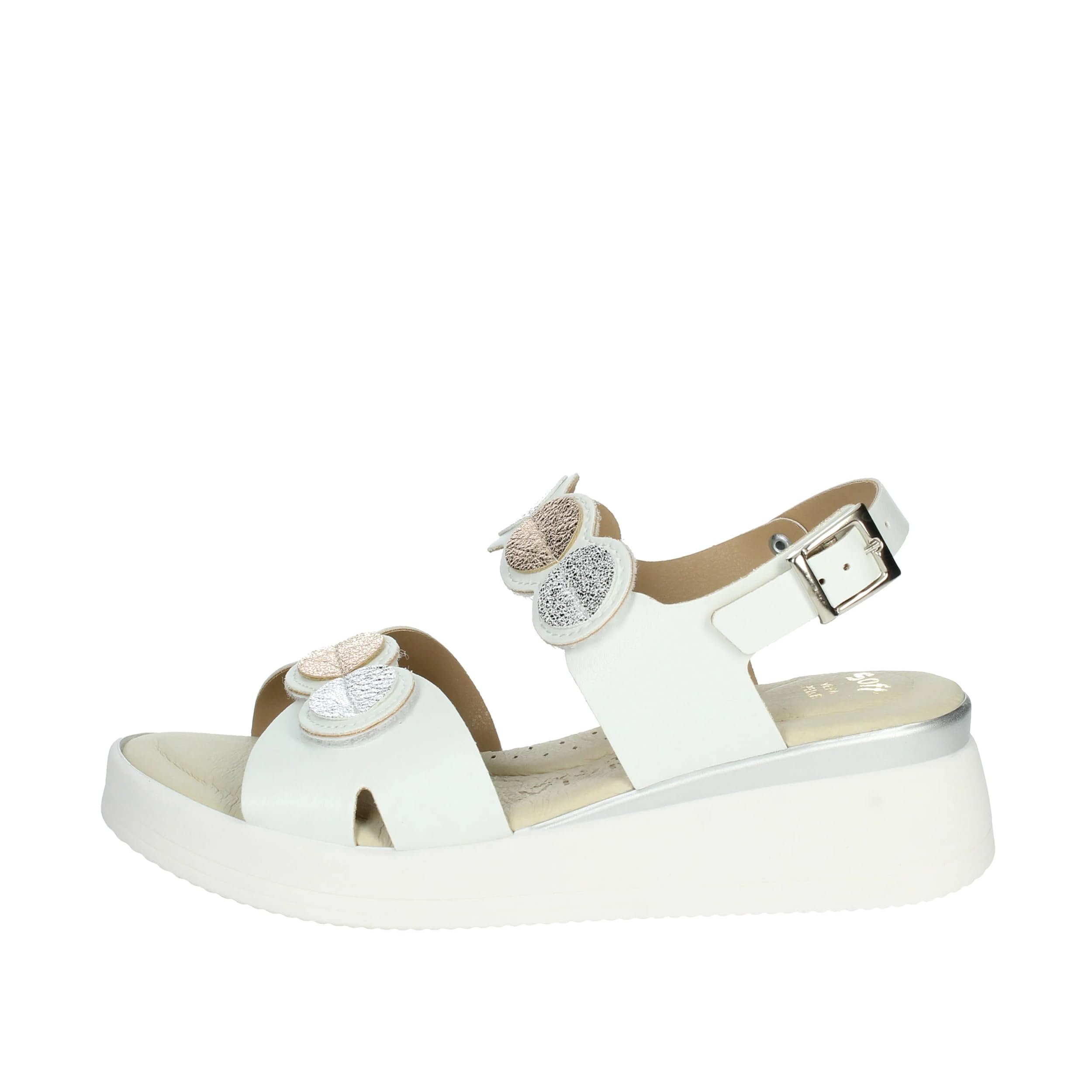 Cinzia SoftLF203080 Women's Wedge Sandals Synthetic White