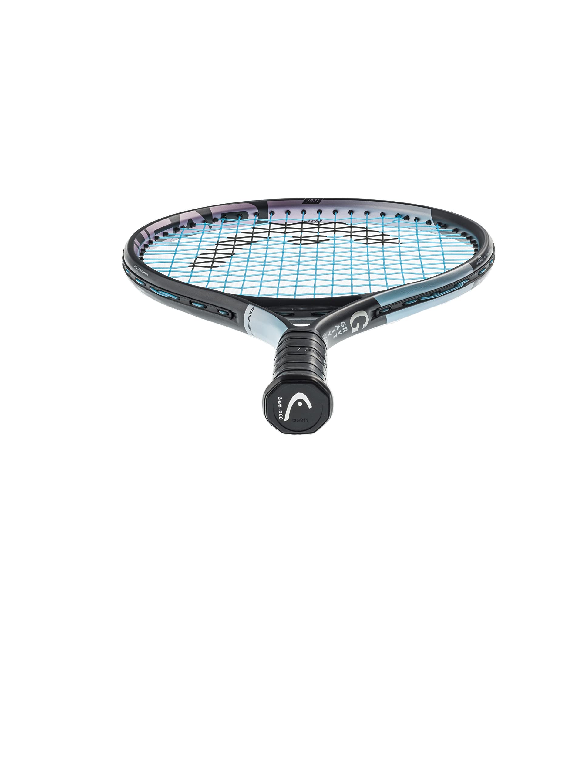 HEAD Racchetta da Tennis Gravity 21, Nera, Misura Grip 05, 4-6 Anni
