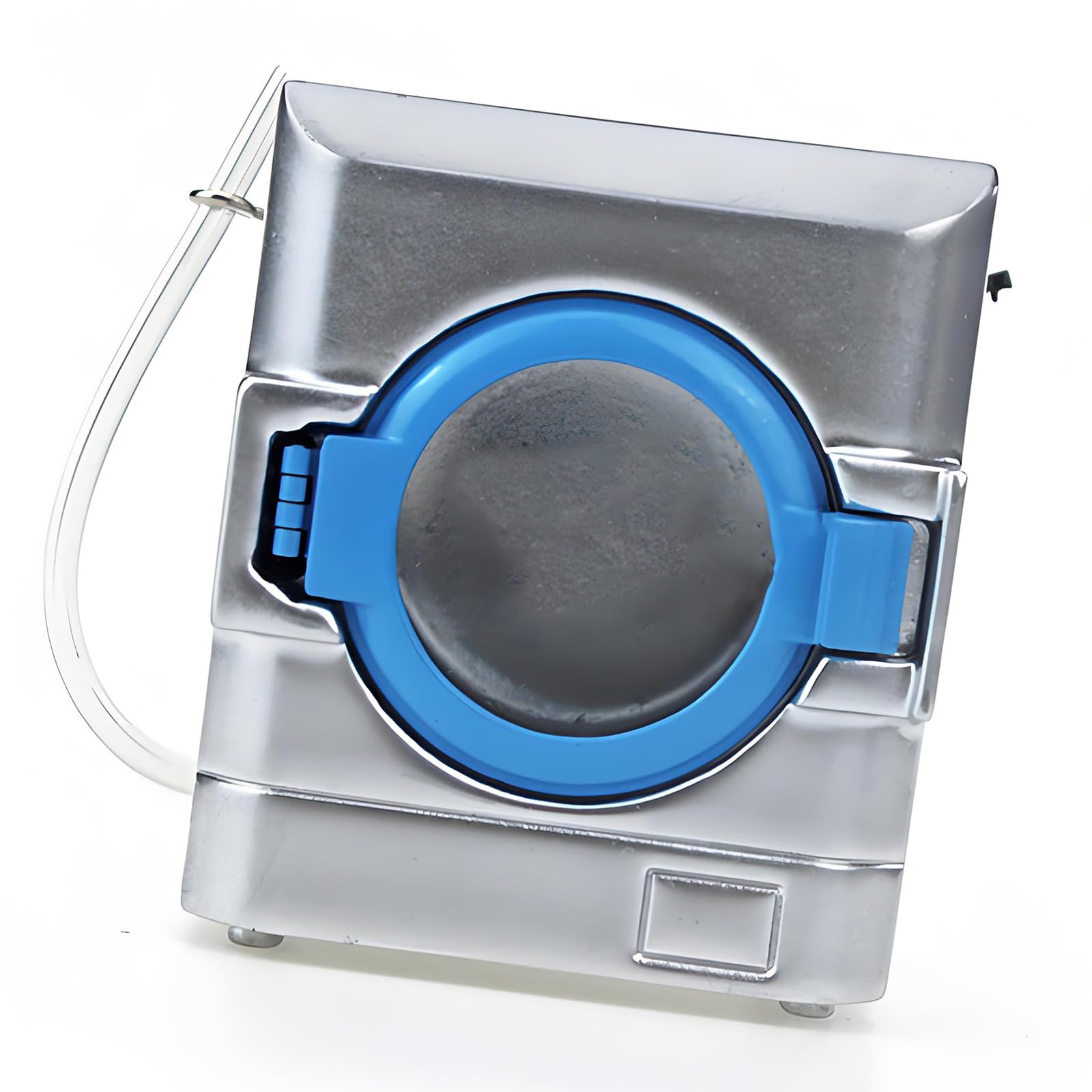 Ljmyy 1:12 Scale Miniature Washing Machine Toy For Doll House Accessories Alloy Realistic Laundry Machine For Scene Display