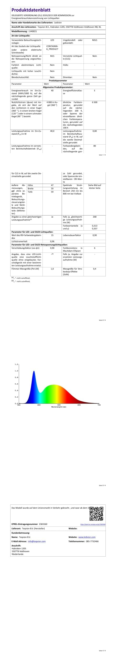 Ledvion 8er Set Feuchtraumleuchte LED 150cm 40W 120lm/W 6500K IP65 | Koppelbar fuer Garage Werkstatt Keller und trockene Innenraeume mit einfacher Montage