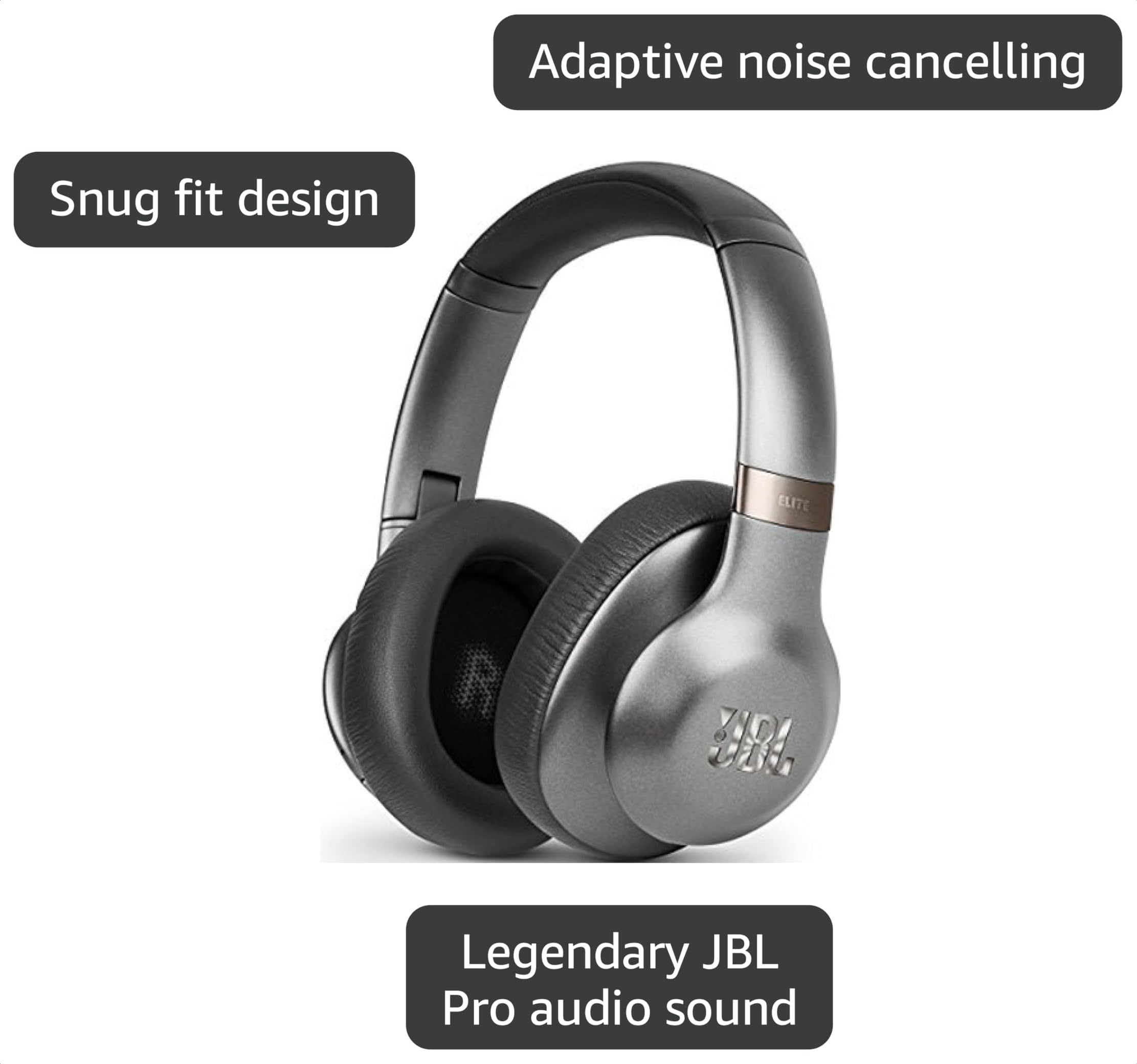Amazon.com: JBL Everest 750 Over-Ear Wireless Bluetooth Headphones