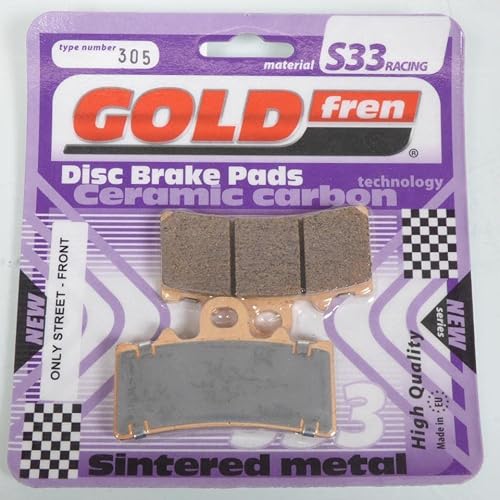 Bremsbelag Gold Fren FüR Motorrad Bmw 310 G R 2017 Bis 2018 Avg Neu-image