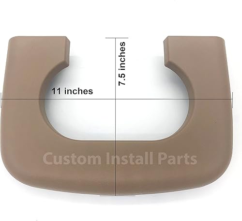 Miniatura 7 de Custom Install Parts Almohadilla de repuesto para portavasos de consola central compatible con Ford F-150 1997-2003 (pergamino mediano)