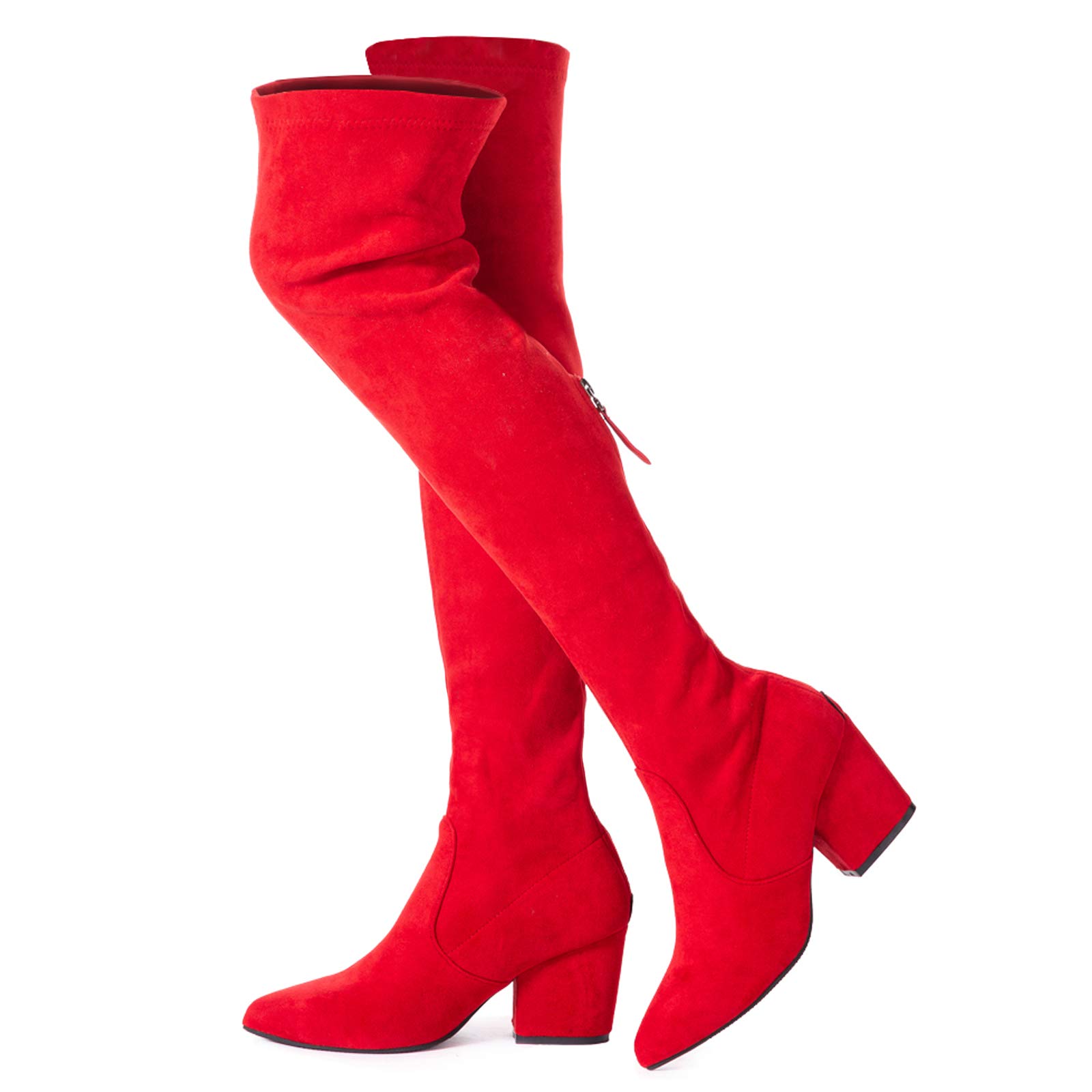 Mtzyoa Mtz-7-10-ba Stivale sopra il ginocchioDonna