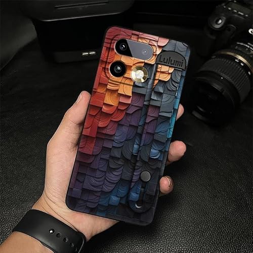 Phone Case Compatible with OPPO Realme16 Pro, Wristband Nature Design Protective Commerce Kickstand Plain color Soft case Silico