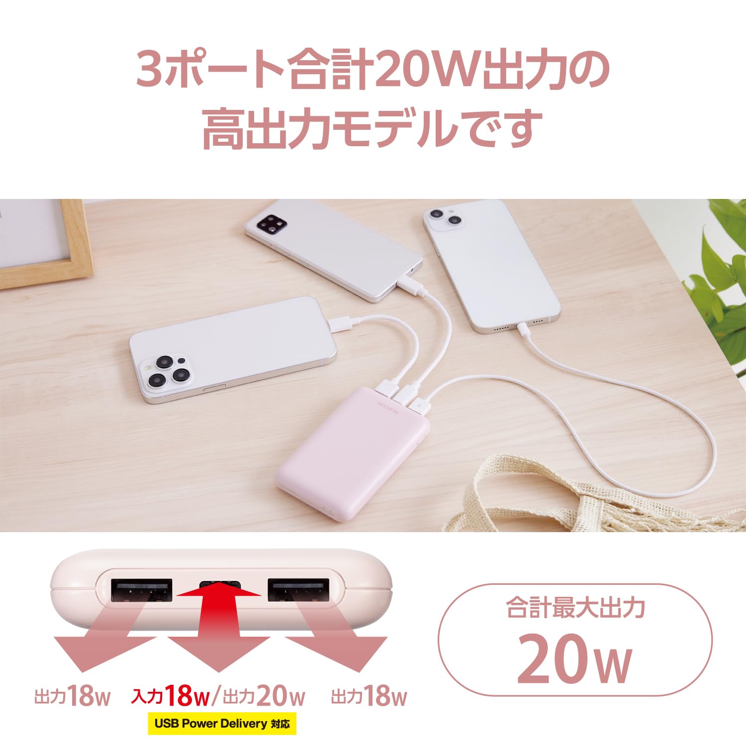 未開封品 ELECOM エレコム モバイルバッテリー 10000mah/20w Amazon | エレコム モバイルバッテリー 大容量 10000mAh USB PD対応
