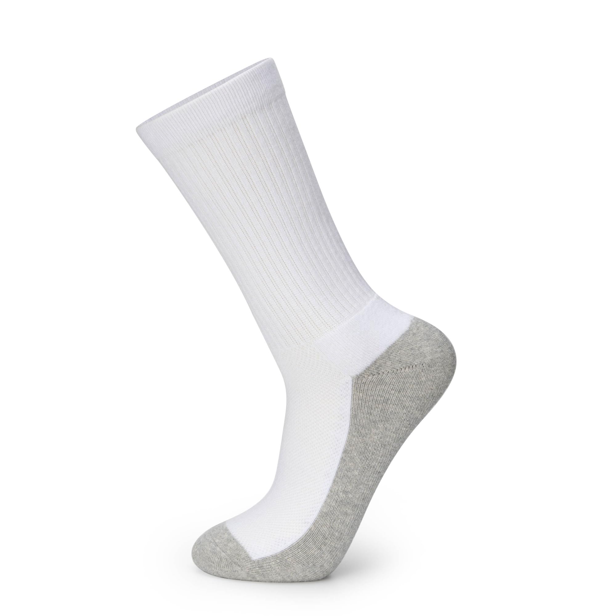 Alpine Swiss Herren Crew-Socken aus Baumwolle, Sportsocken, Schuhgröße 39-47, 3er-Pack