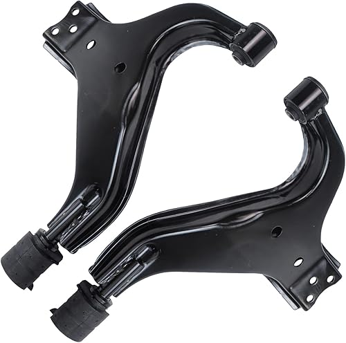 Miniatura 110 de Detroit Axle - Kit de brazos de control de extremo delantero RWD para Dodge Ram 03-06 2500 3500, 2 brazos de control superior con rótula 2 varillas