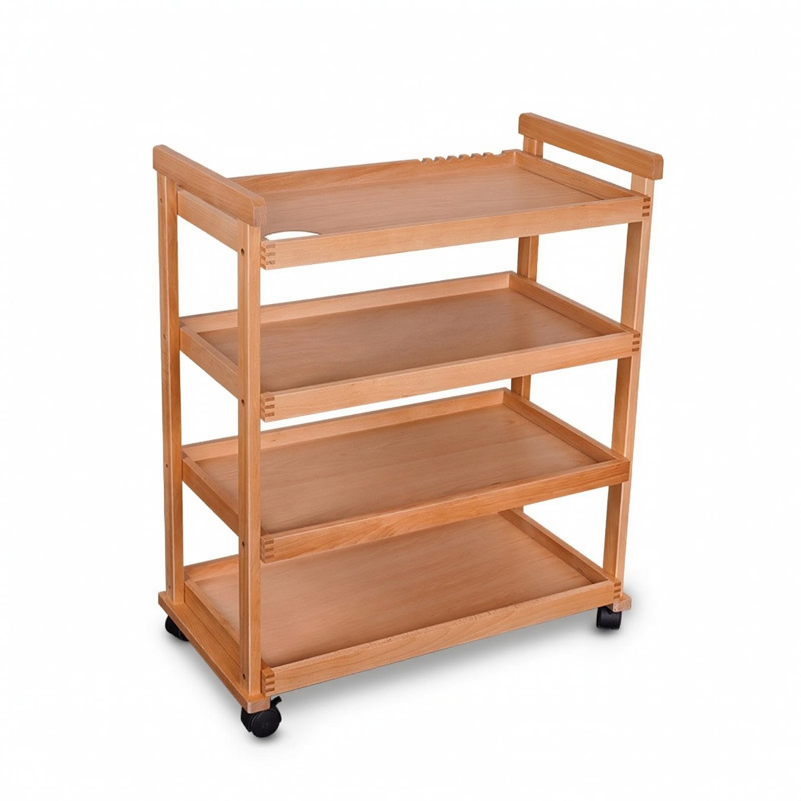 Carrello da Disegno a più Livelli Carrello Portaoggetti con Ruote Multilivello Organizzatore per Pittori, Studenti, Laboratorio, Carrello A Quattro Strati Allargato