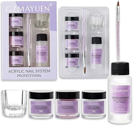 Nail Acrylic Set Gzmayuen Acrylic Powder And Liquid Sets Clear White Pink Acrylic Nail Powder Monomer Acrylic Liquid Acrylic Nail Kit For Beginners Amazon Co Uk Beauty Nail Acrylic Set Gzmayuen Acrylic Powder And Liquid Sets Clear White Pink Acrylic Nail Powder Monomer Acrylic Liquid Acrylic Nail Kit For Beginners Amazon Co Uk Beauty