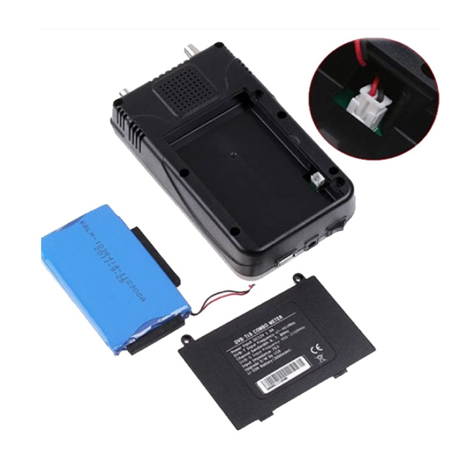 Cercasatelliti, Ws-6909 3.5'' DVB-S&DVB-T Combo Signal Finder 6909 Misuratore di segnale satellitare e terrestre