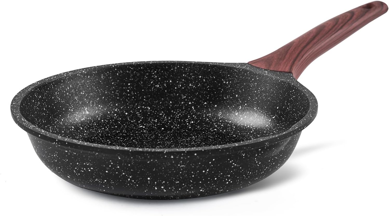 Non Stick Frying Pans, 8 inch Nonstick Hybrid Stainless Steel Skillets, Dishwasher Induction Oven Broiler Safe, Non Toxic Chef's Pan, PFOA Free Cookware
