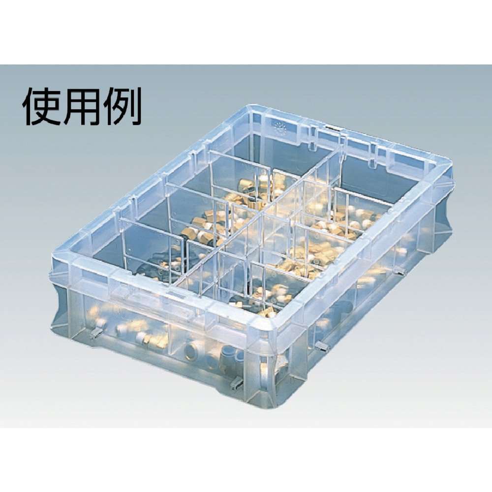 Amazon | トラスコ中山(TRUSCO) Fシリーズコンテナ ボックス型コンテナ