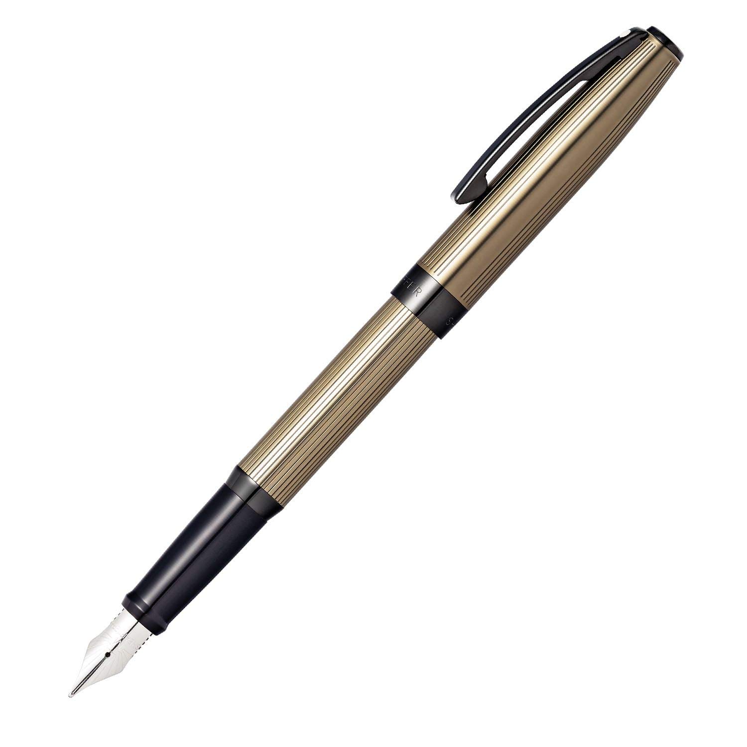 Sheaffer Sagaris 9482 – Grey With Black Tone Trim Fountain Pen - Image 4