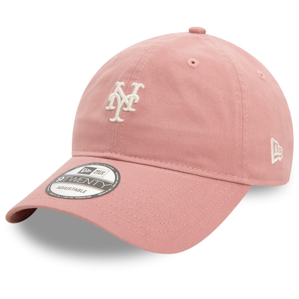 New Era Mini Washed 9Twenty New York Mets Cap One Size Pink