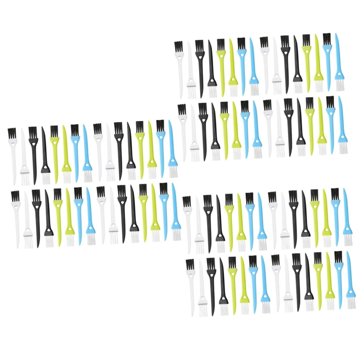 PartyKindom 3sets Razor Brush Electric Shaver Cleaner Cleaning Brush Compact Lightweight 36pcs*3