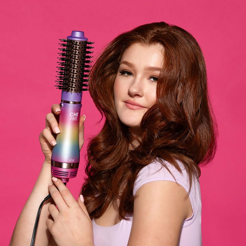 CHI Vibes Get Me Bodied - Asciugacapelli 3 in 1 - Asciugacapelli, diffusore e spazzola lisciante - Tecnologia ionica per meno crespo e più volume, stile professionale per tutti i tipi di capelli