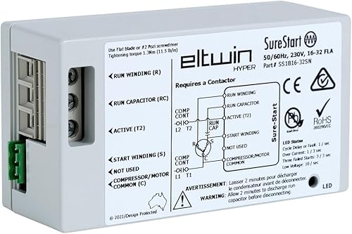 Arranque suave para acondicionadores de aire HVAC residenciales de 4-7 toneladas SS1B16-32SN