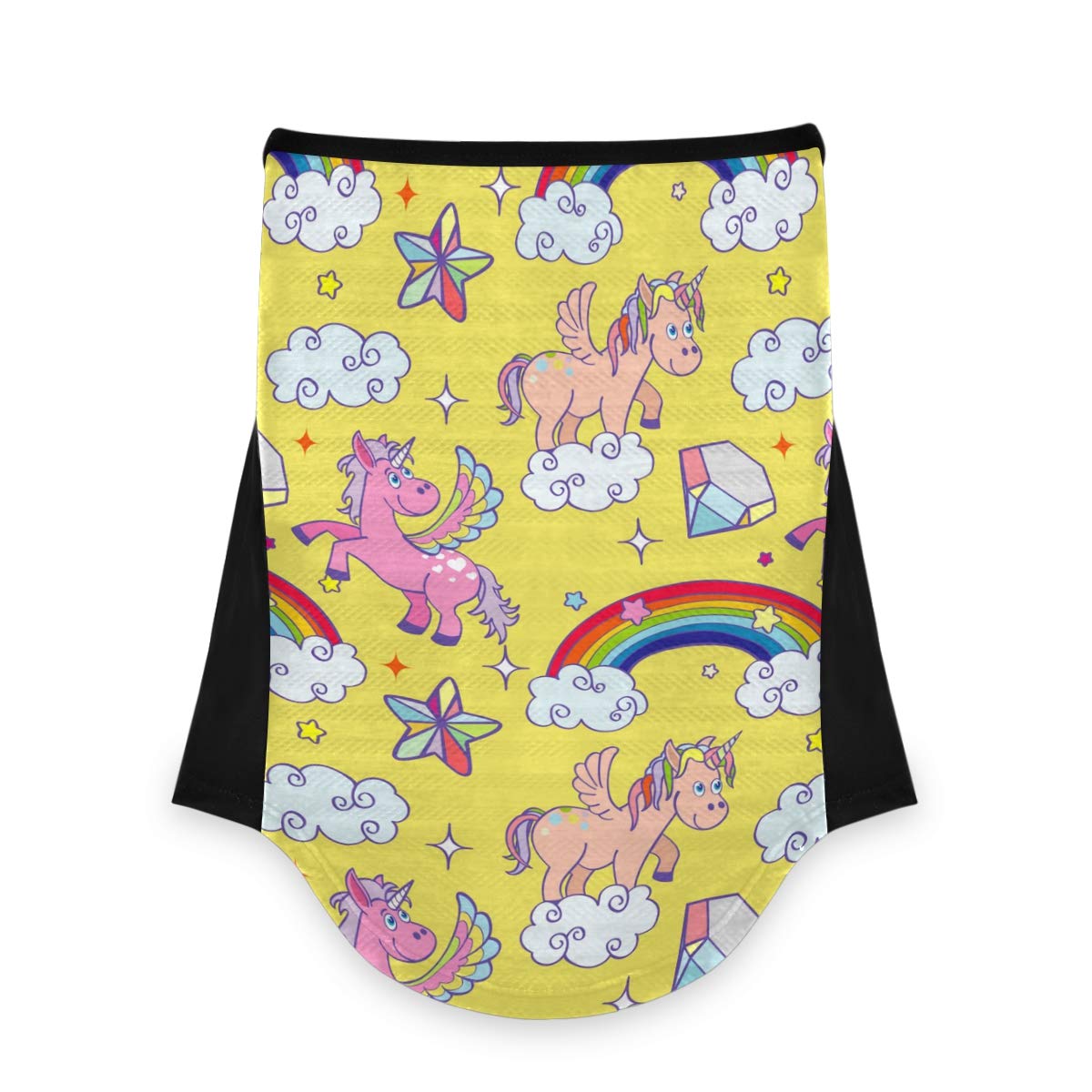 AJINGAFace Coverings Bandana Ear Loops Stylish，Ladybug And Butterfly Women Neck Gaiters for Dust Wind Motorcycle Men