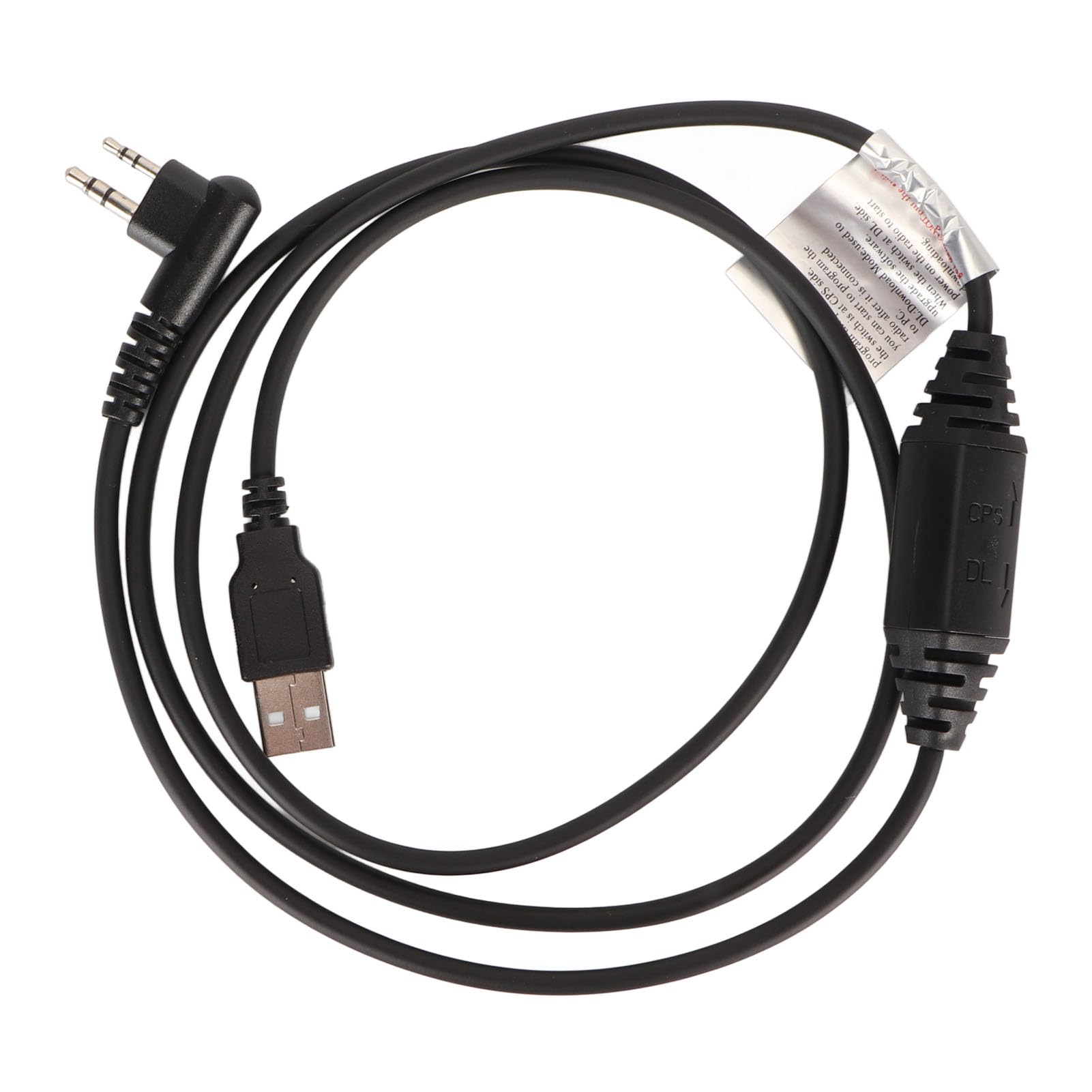 Cavo di Programmazione USB per Hytera PD500 PD502 PD505 PD506 PD508 Cavo di Frequenza di Scrittura Radio Plug and Play a 2 Vie, Flessibile e Durevole, Facile da Usare con