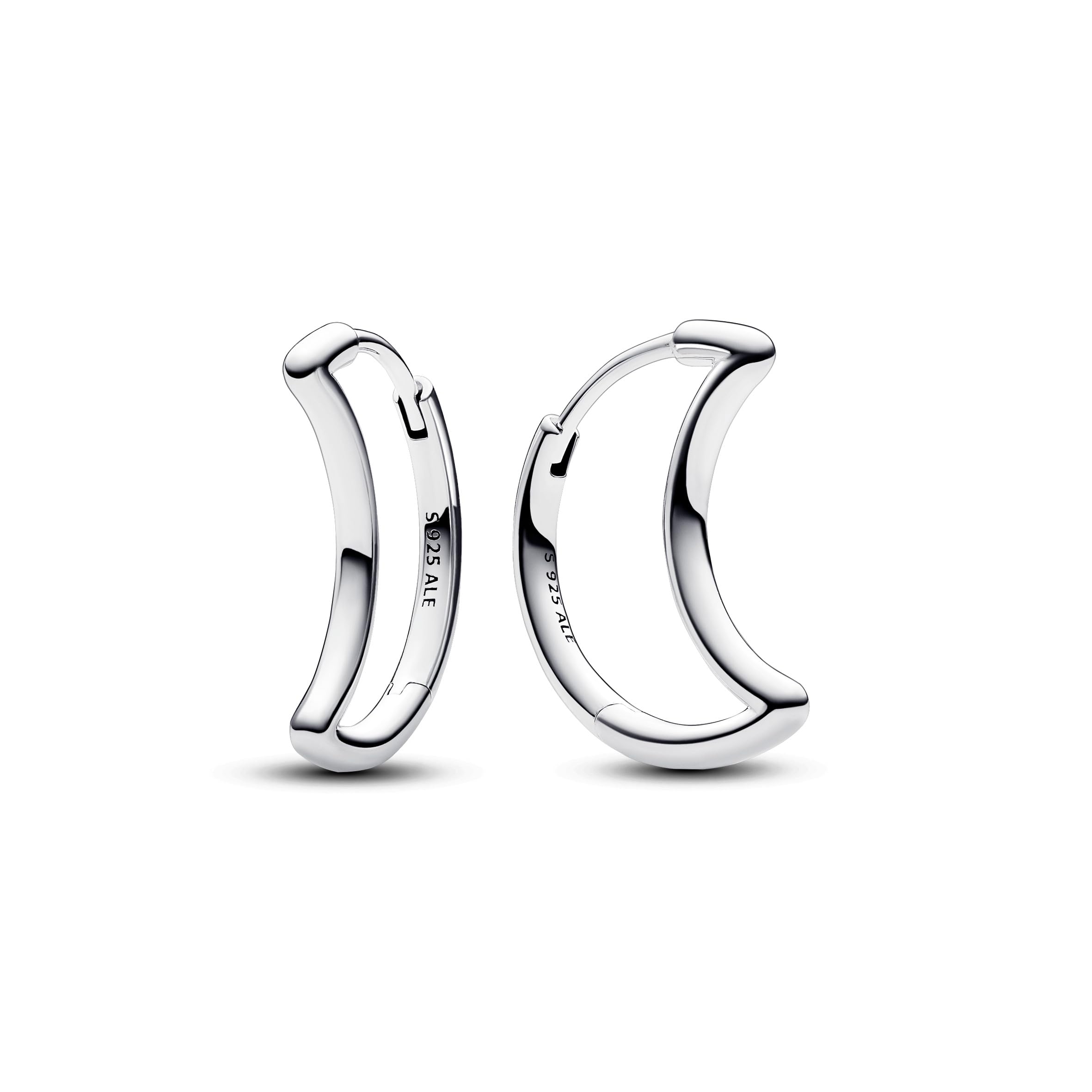 PANDORA Pendientes de aro Pandora 292989C00 Luna